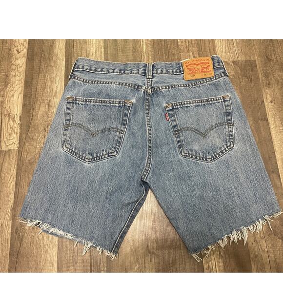 Levi’s 501 Button-Fly Cutoff Jorts – Size W31 / L30 - Picture 1 of 11